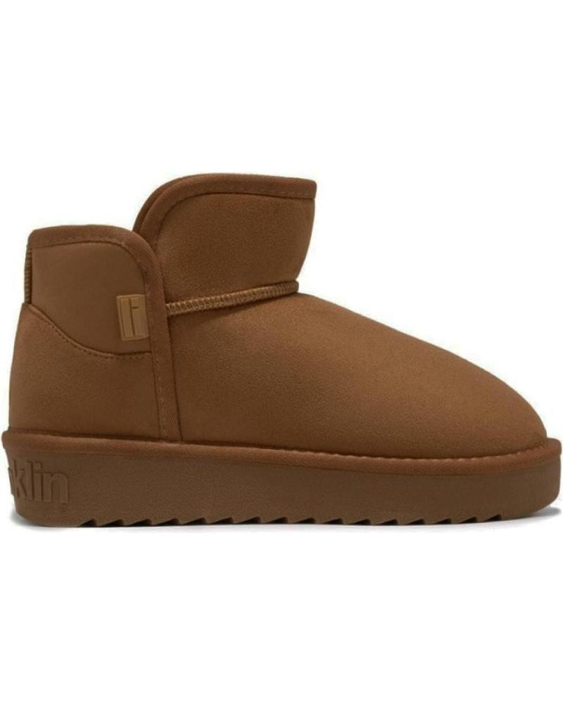 D. FRANKLIN NORDIC LOW BASIC BOTINES DFSH370021 DE CUERO MARRÓN MARRóN