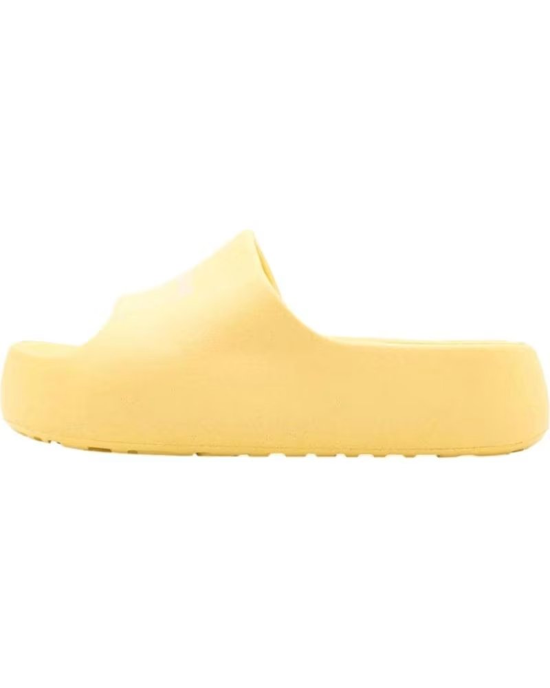 Tommy Jeans Palas Bano Chunky Flatform Slide Amarillo