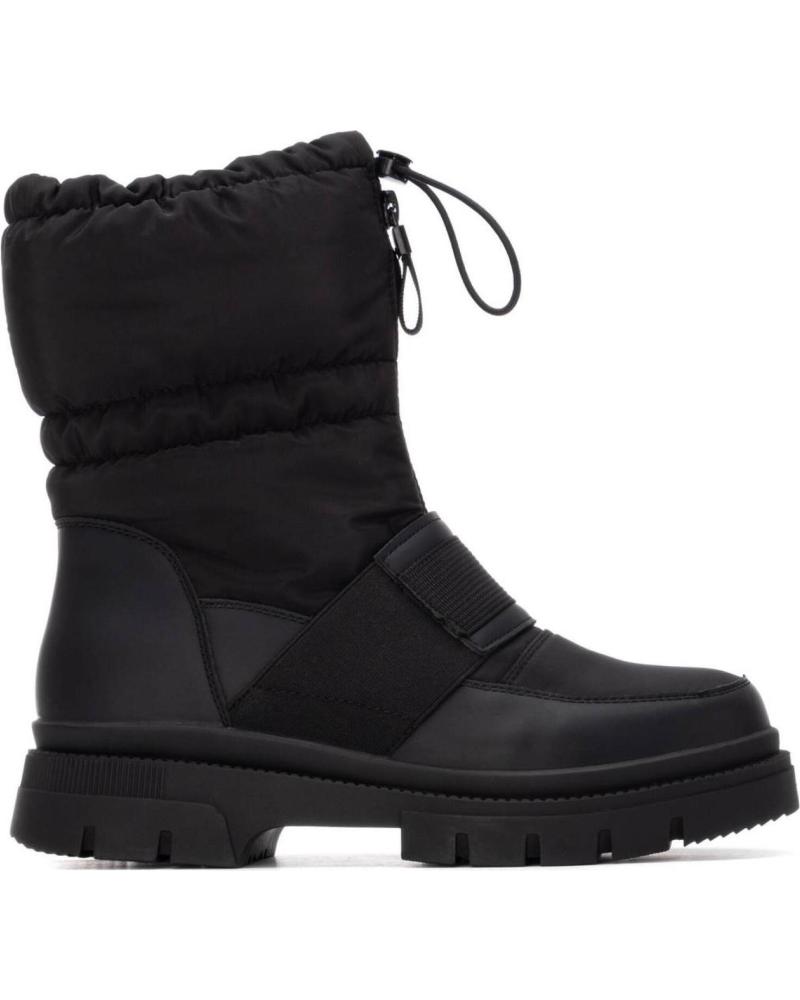 BOTÍN XTI ACOLCHADO TEXTIL 14444801 NEGRO NEGRO