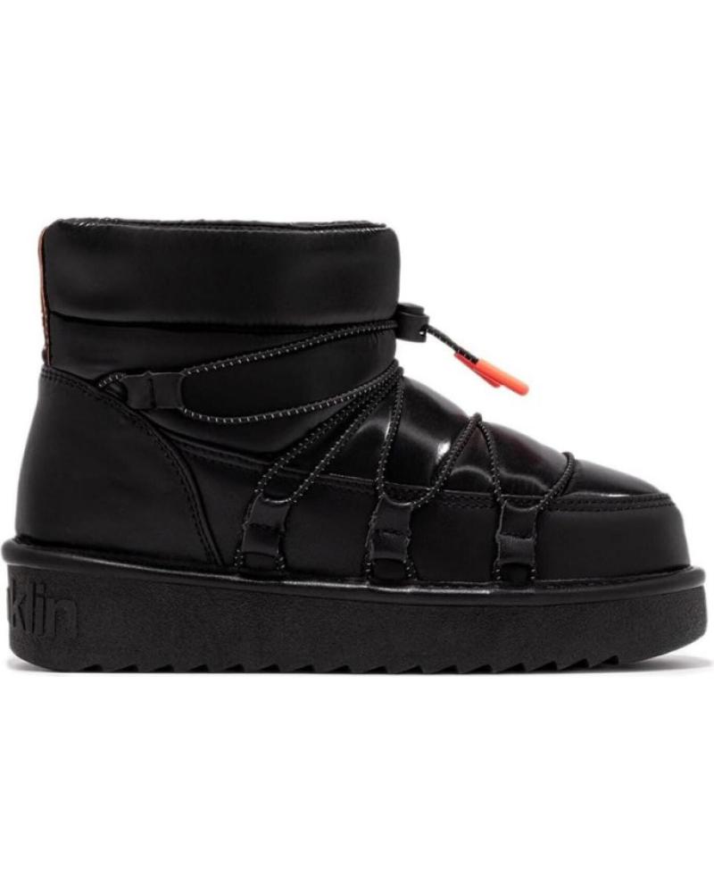 D. FRANKLIN BOTINES ACOLCHADOS DFSH370020 NEGROS NEGRO