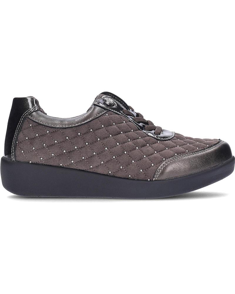 D`CUTILLAS ZAPATILLAS ELÁSTICAS 38611 GRIS/MARRÓN MUSGO MUSGO