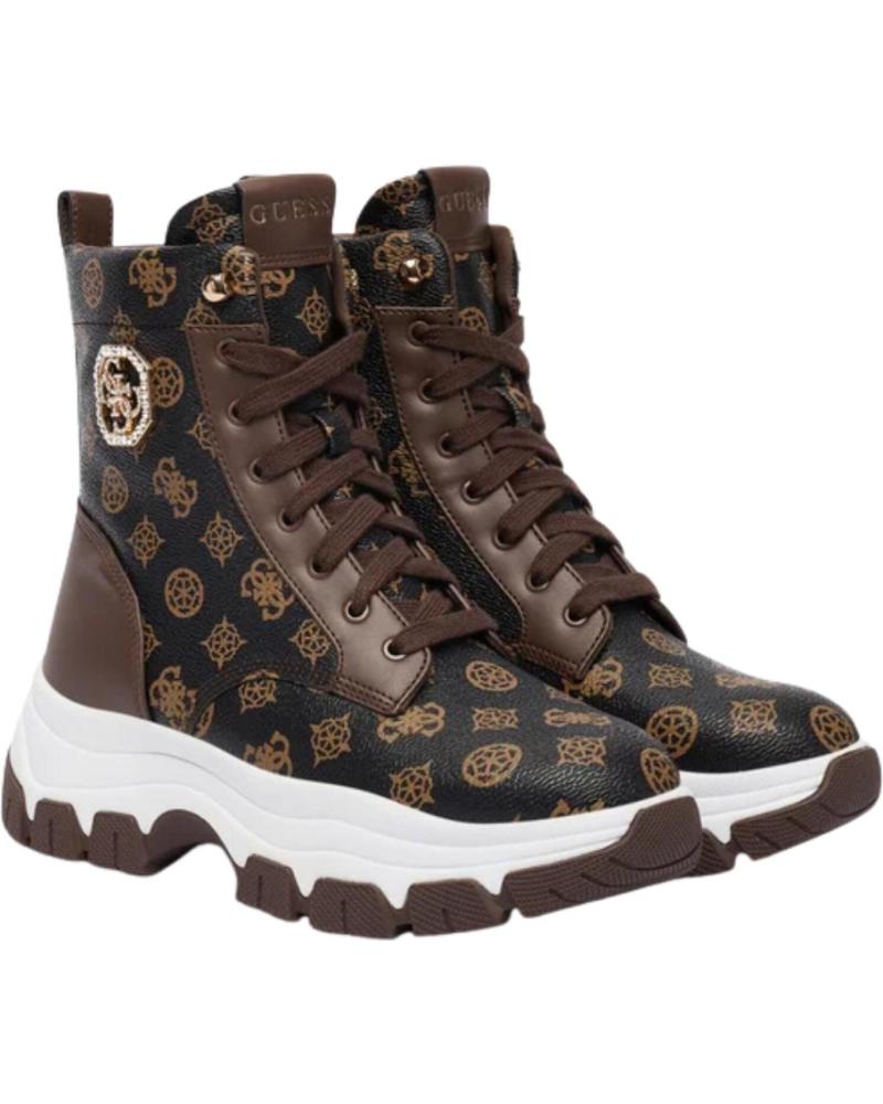 BOTÍN GUESS BENZON MONOGRAM VARIOS COLORES