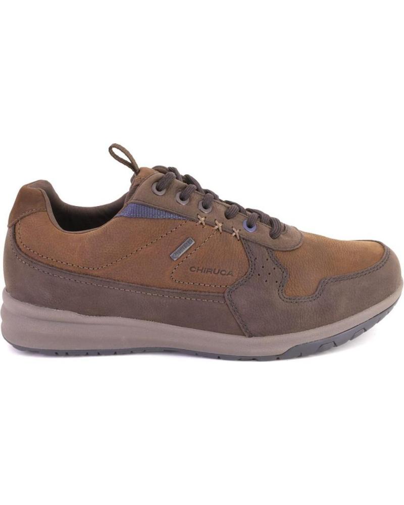 ZAPATILLAS CASUAL CHIRUCA METROPOLITAN MARRÓN Y AZUL MARINO MARRON