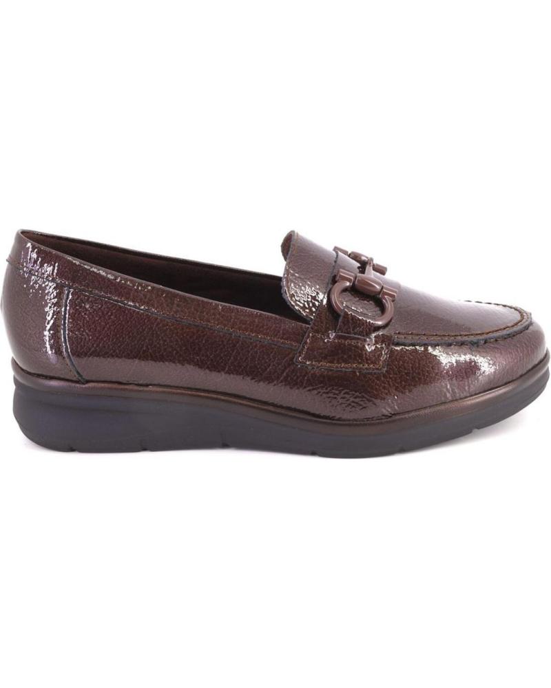 PITILLOS 10701 MOCASINES MARRONES CON ADORNO METÁLICO MARRON