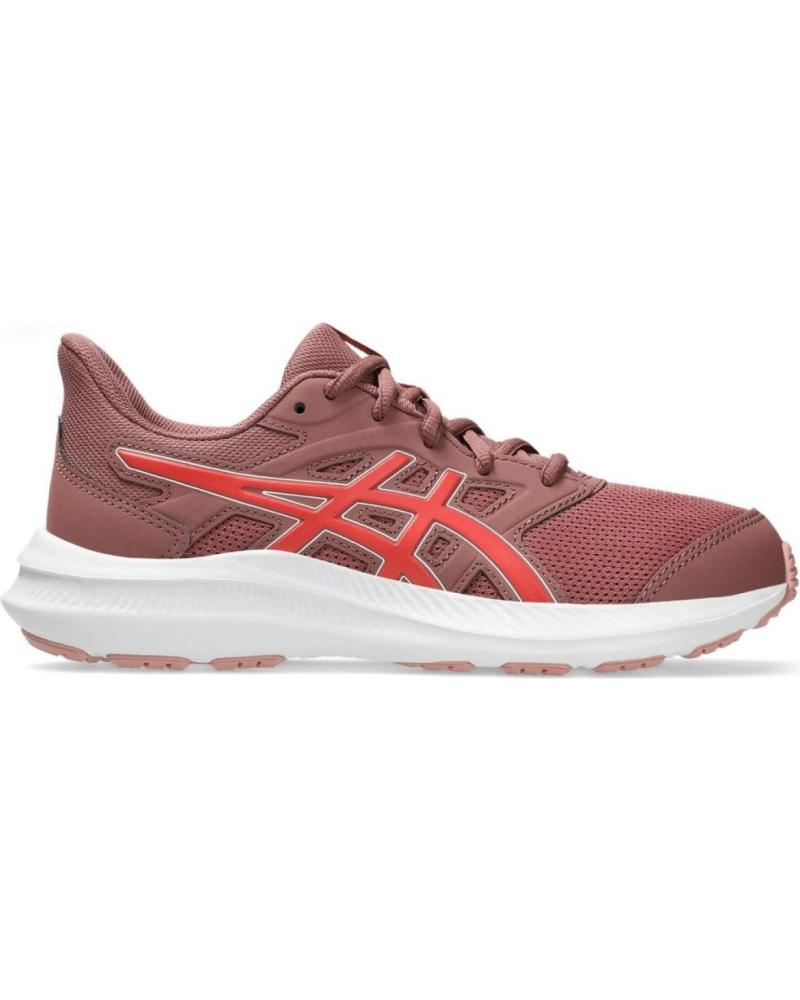 ASICS JOLT 4 GS ZAPATILLAS DE RUNNING ROJO RUBBLE ROSA OSCURO (REF. 1014A300-602) NAN