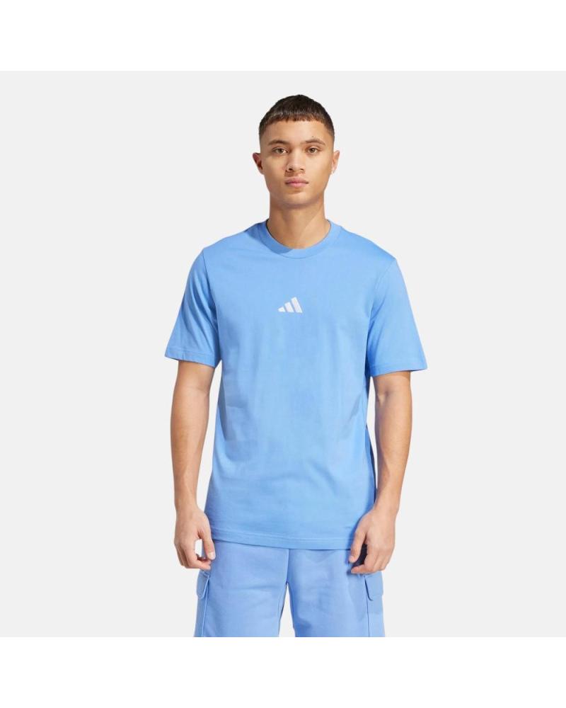 CAMISETA ESENCIAL ADIDAS JX5654 AZUL CLARO PARA HOMBRE AZUL