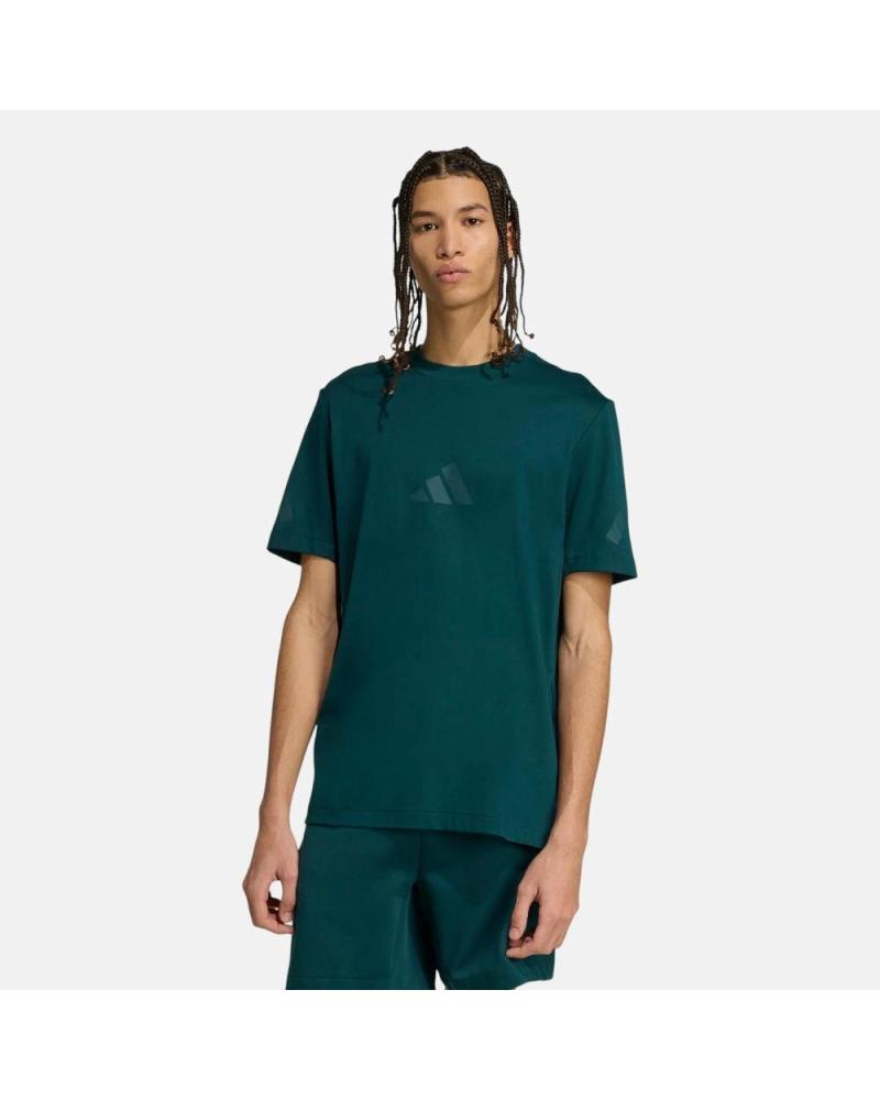 ADIDAS CAMISETA DEPORTIVA DE MANGA CORTA VERDE OSCURO NAN