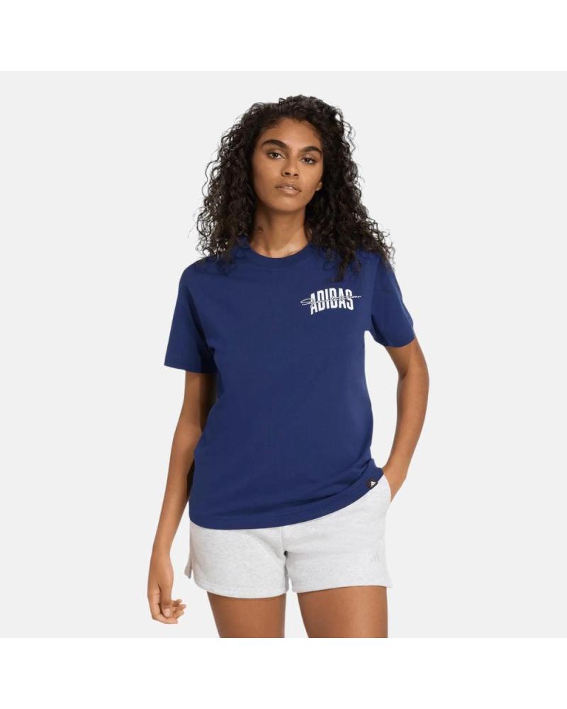 ADIDAS CAMISETA DE MANGA CORTA MUJER AZUL MARINO NAN