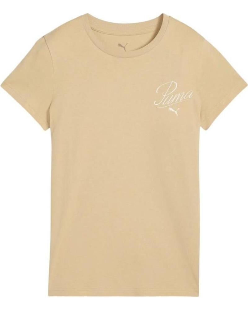 PUMA CAMISETA DEPORTIVA ESENCIAL BEIGE NAN