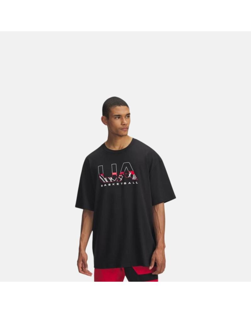 CAMISETA MANGA CORTA UNDER ARMOUR CON GRÁFICO - NEGRA NAN