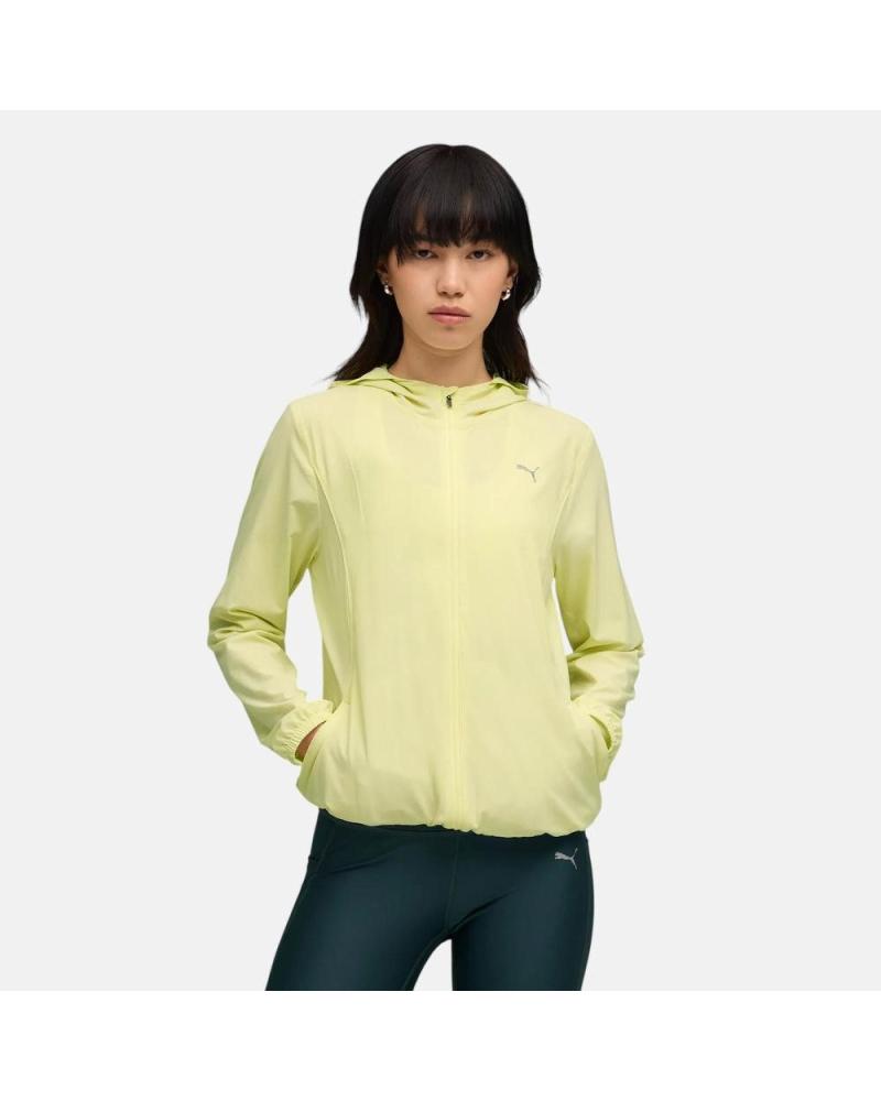 PUMA CHAQUETA DEPORTIVA AMARILLA PARA MUJER NAN