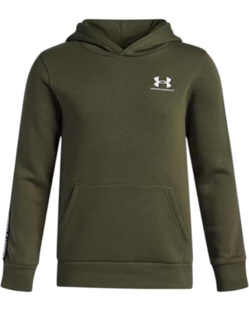 UNDER ARMOUR SUDADERA CON CAPUCHA VERDE OLIVA NAN