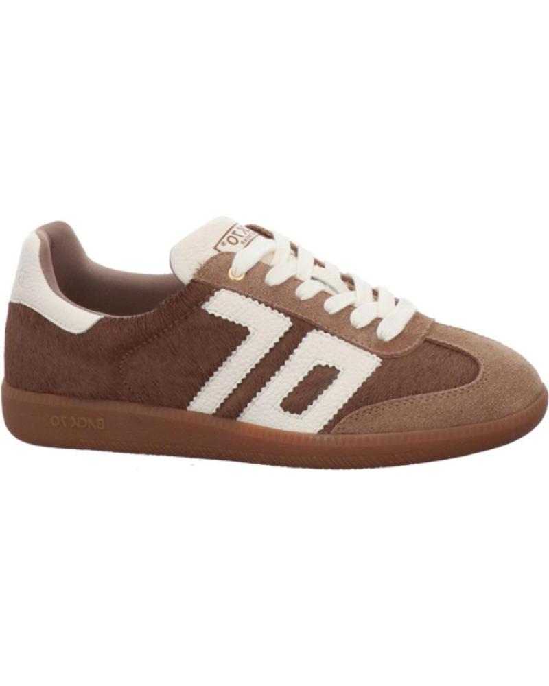 BACK 70 SNEAKERS 108005 TAUPE - ZAPATILLAS CASUAL PARA MUJER MARRóN