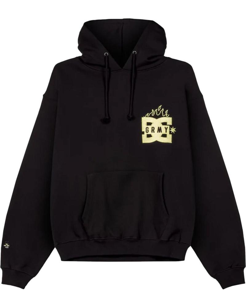 SUDADERA GRIMEY THE SWARM DC SHOES X BOXY HOODIE NEGRA NEGRO