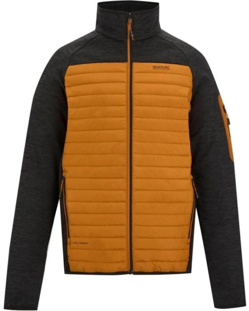 CHAQUETA HÍBRIDA REGATTA CEDEN MARRÓN RMN310-ZLK NAN