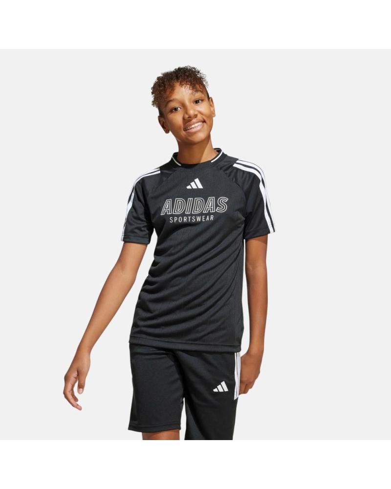 ADIDAS CAMISETA MANGA CORTA HOUSE OF TIRO JI6178 NEGRA NEGRO