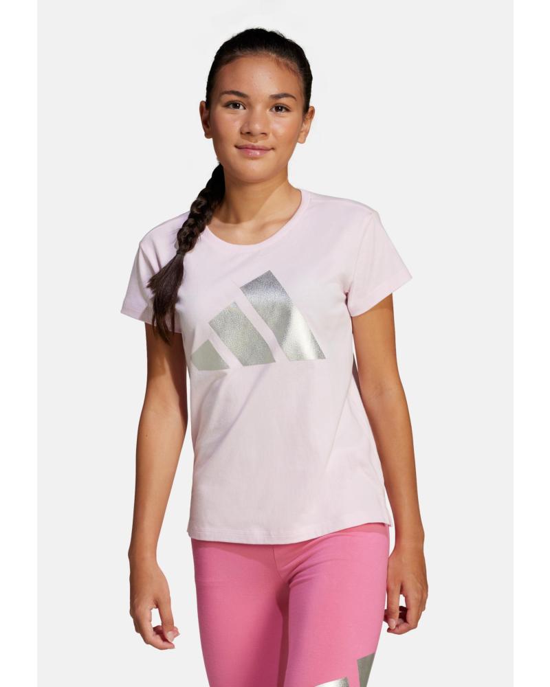 ADIDAS CAMISETA MANGA CORTA SEASON ESSENTIALS GLAM JD1846 ROSA ROSA