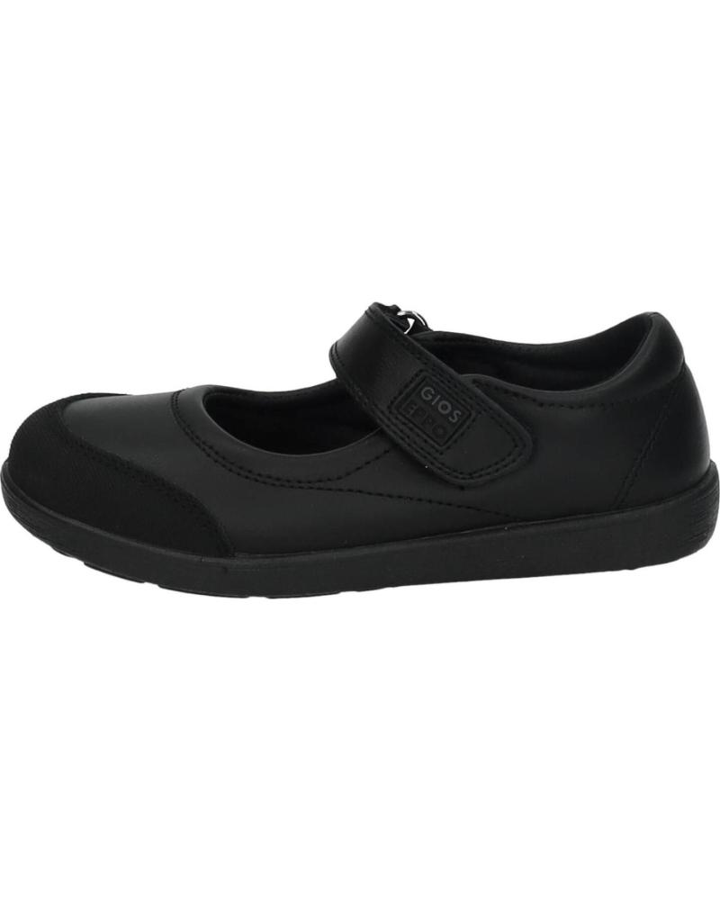 MERCEDITAS GIOSEPPO 46875 NEGRAS CON CIERRE ADHERENTE NEGRO