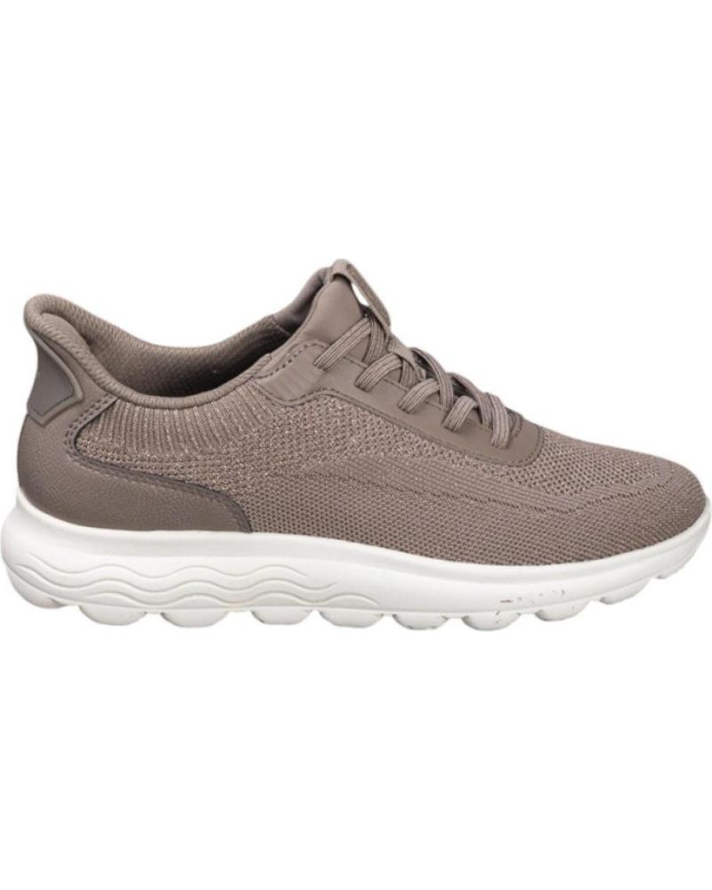 GEOX SPHERICA PLUS A D567MA ZAPATILLAS CASUAL MUJER TAUPE C6029
