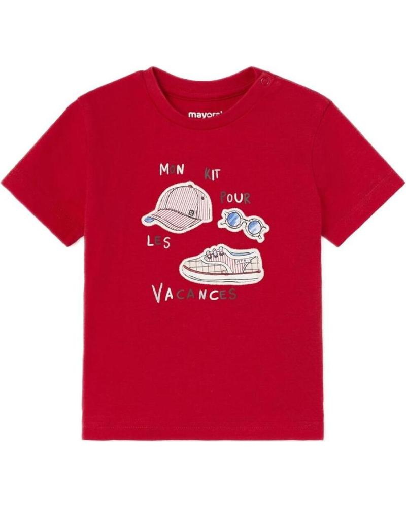 MAYORAL CAMISETAS POLOS Y CAMISAS PARA NINO 1025 ROJO