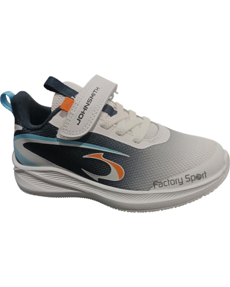 JOHN SMITH ZAPATILLAS RUNNING NIÑO RIBUN VELCRO MARINO-BLANCO-NARANJA 004 VARIOS COLORES