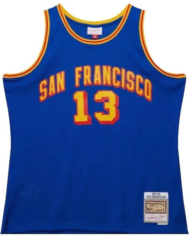 MITCHELL & NESS CAMISETA RETRO SWINGMAN WILT CHAMBERLAIN WARRIORS 1963-64 1