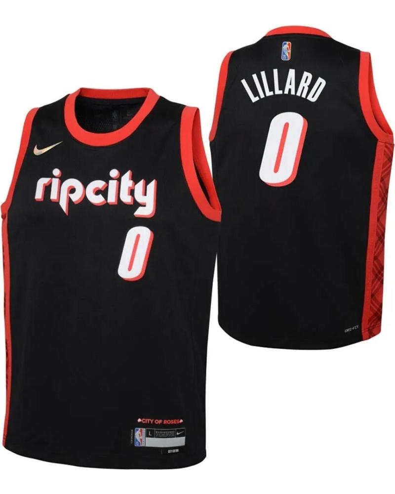 CAMISETA BALONCESTO NIKE DAMIAN LILLARD PORTLAND TRAIL BLAZERS MIXTAPE SWINGMAN