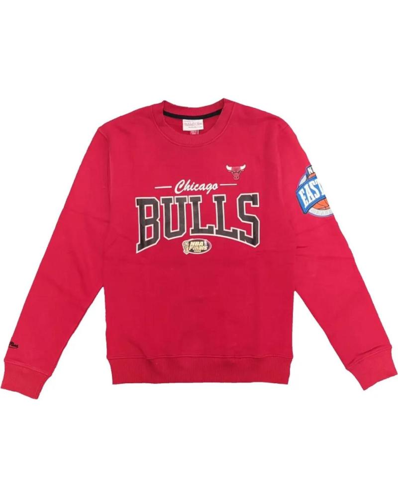 MITCHELL & NESS SUDADERA CHICAGO BULLS NBA THERE AND BACK ROJA 1