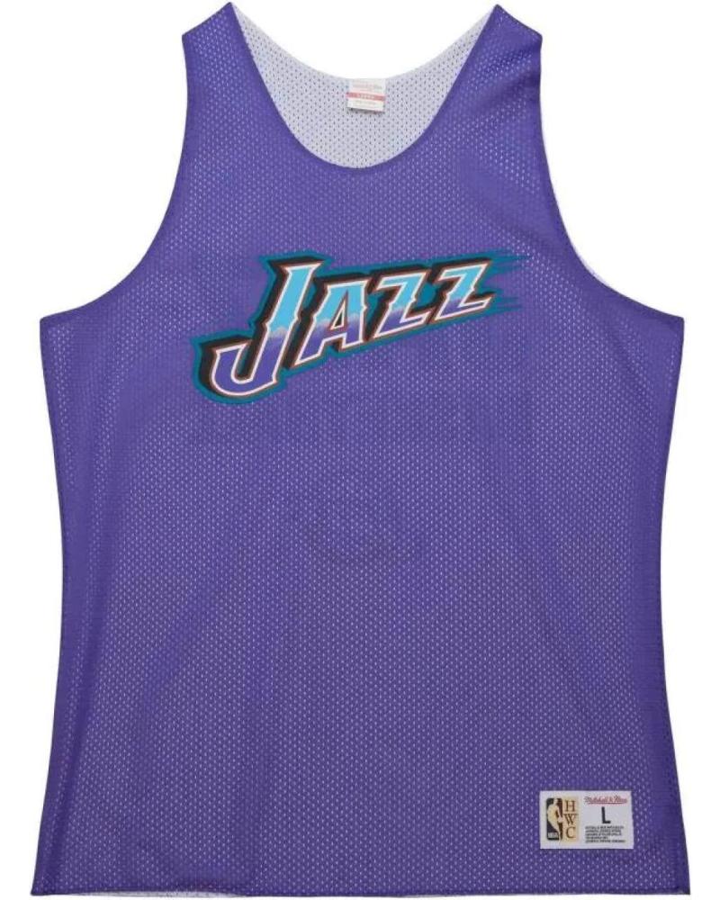 MITCHELL & NESS CAMISETA REVERSIBLE UTAH JAZZ NBA MESH TANK VINTAGE LOGO 1