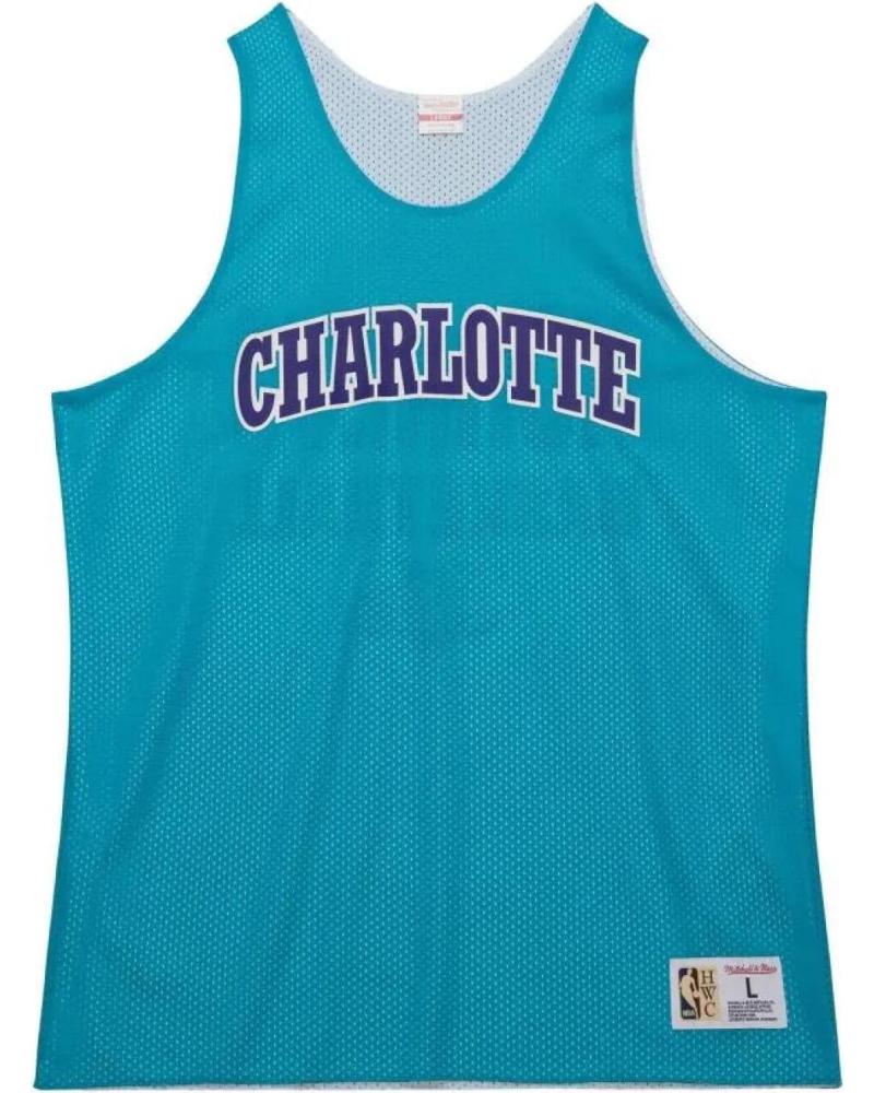 MITCHELL & NESS CAMISETA REVERSIBLE CHARLOTTE HORNETS NBA MESH TANK VINTAGE 1