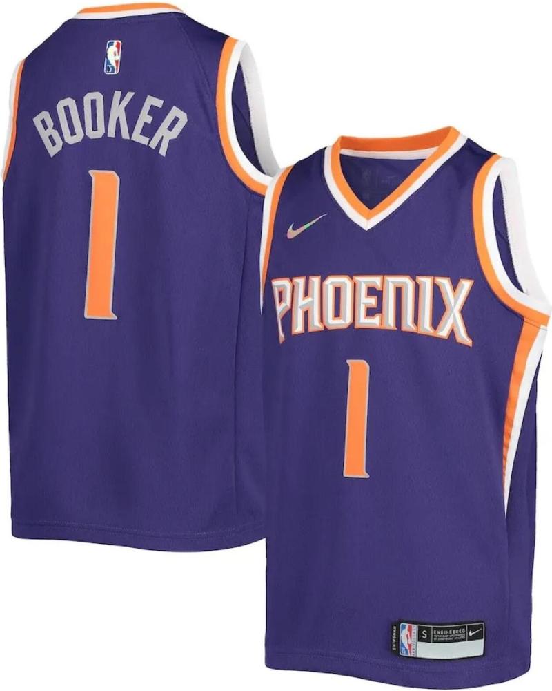 NIKE CAMISETA DEVIN BOOKER PHOENIX SUNS ICON EDITION SWINGMAN