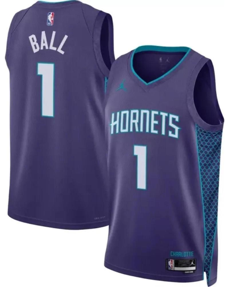 JORDAN CAMISETA LAMELO BALL CHARLOTTE HORNETS STATEMENT EDITION