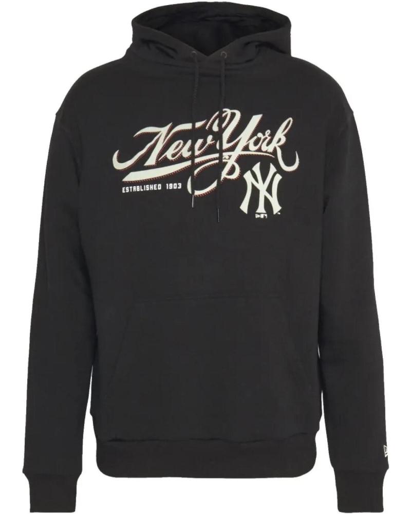 NEW ERA SUDADERA OVERSIZED NEW YORK YANKEES MLB RETRO GRAPHIC NEGRA 1