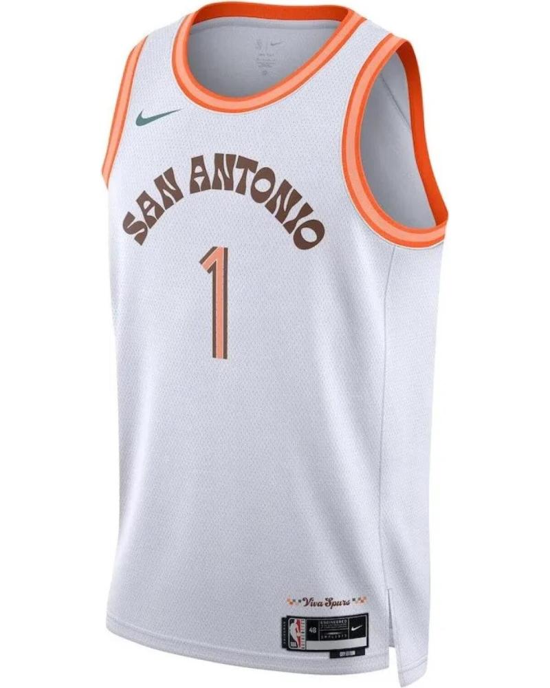 CAMISETA NIKE VICTOR WEMBANYAMA SAN ANTONIO SPURS 2024 SWINGMAN CITY EDITION 1
