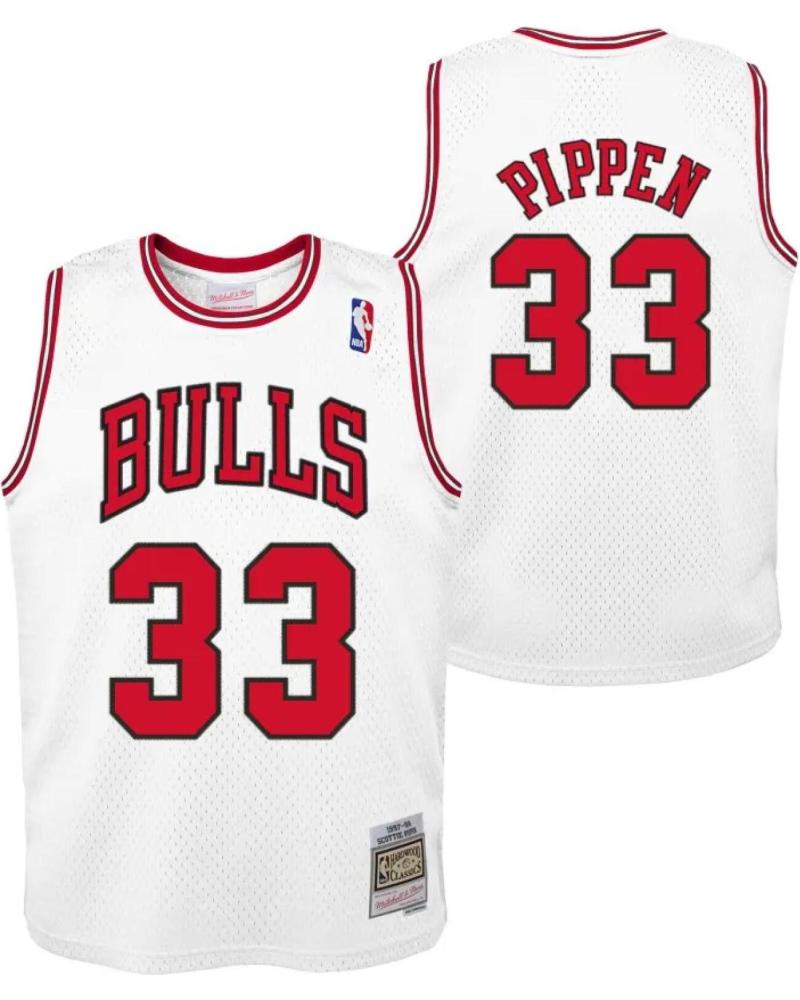 MITCHELL & NESS CAMISETA BALONCESTO SCOTTIE PIPPEN CHICAGO BULLS SWINGMAN