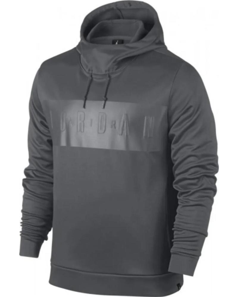 SUDADERA CON CAPUCHA JORDAN AIR THERMA LITE PO GRIS 1