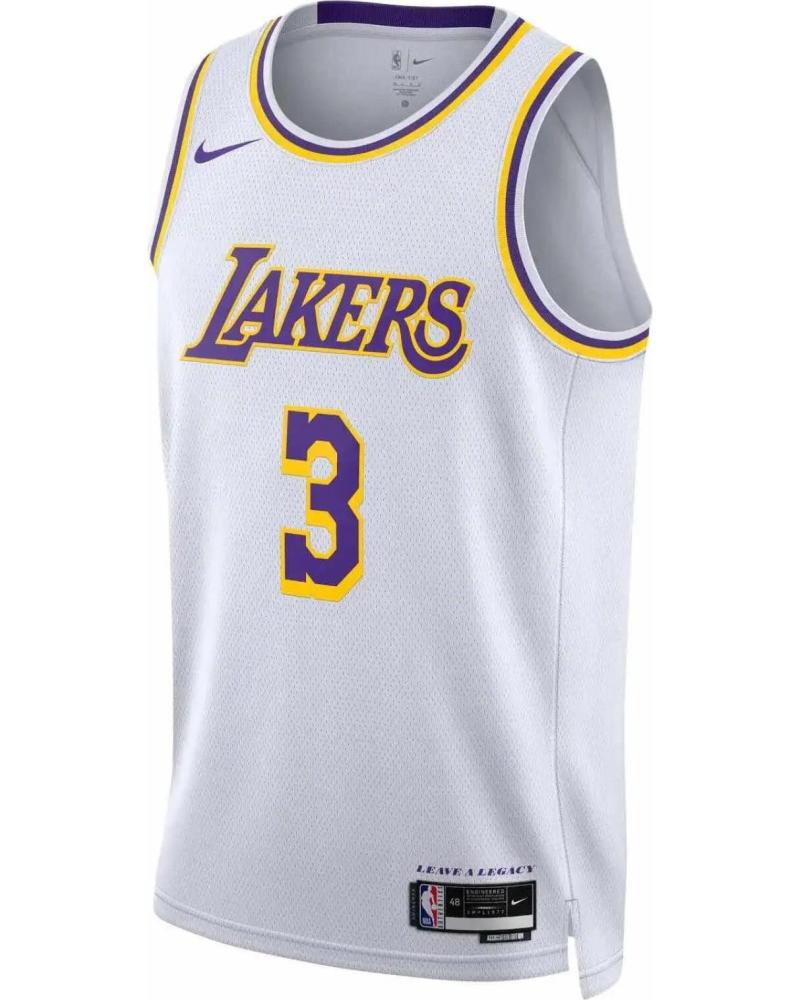 CAMISETA NIKE ANTHONY DAVIS LAKERS SWINGMAN ASSOCIATION EDITION Nº 3 1