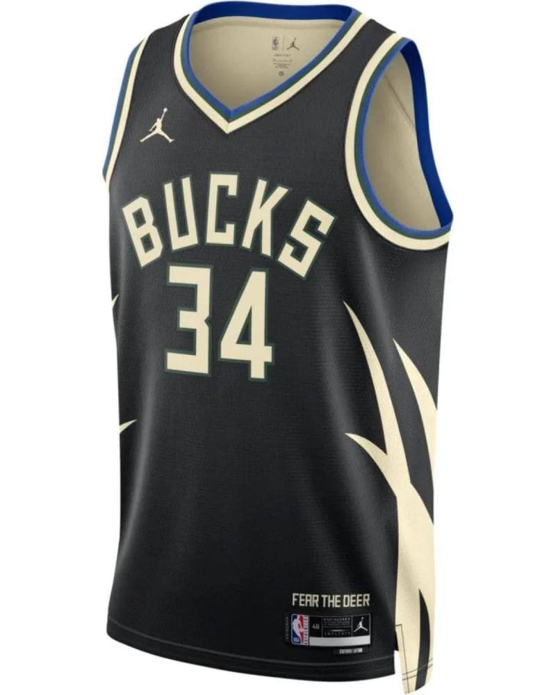 CAMISETA JORDAN GIANNIS ANTETOKOUNMPO MILWAUKEE BUCKS STATEMENT EDITION #34 1