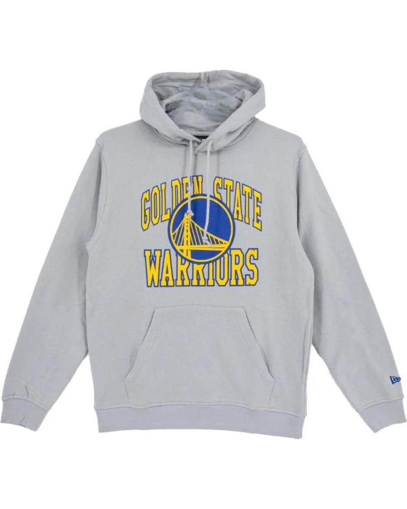 SUDADERA CON CAPUCHA NEW ERA GOLDEN STATE WARRIORS NBA TIP OFF 2023 GRIS 1