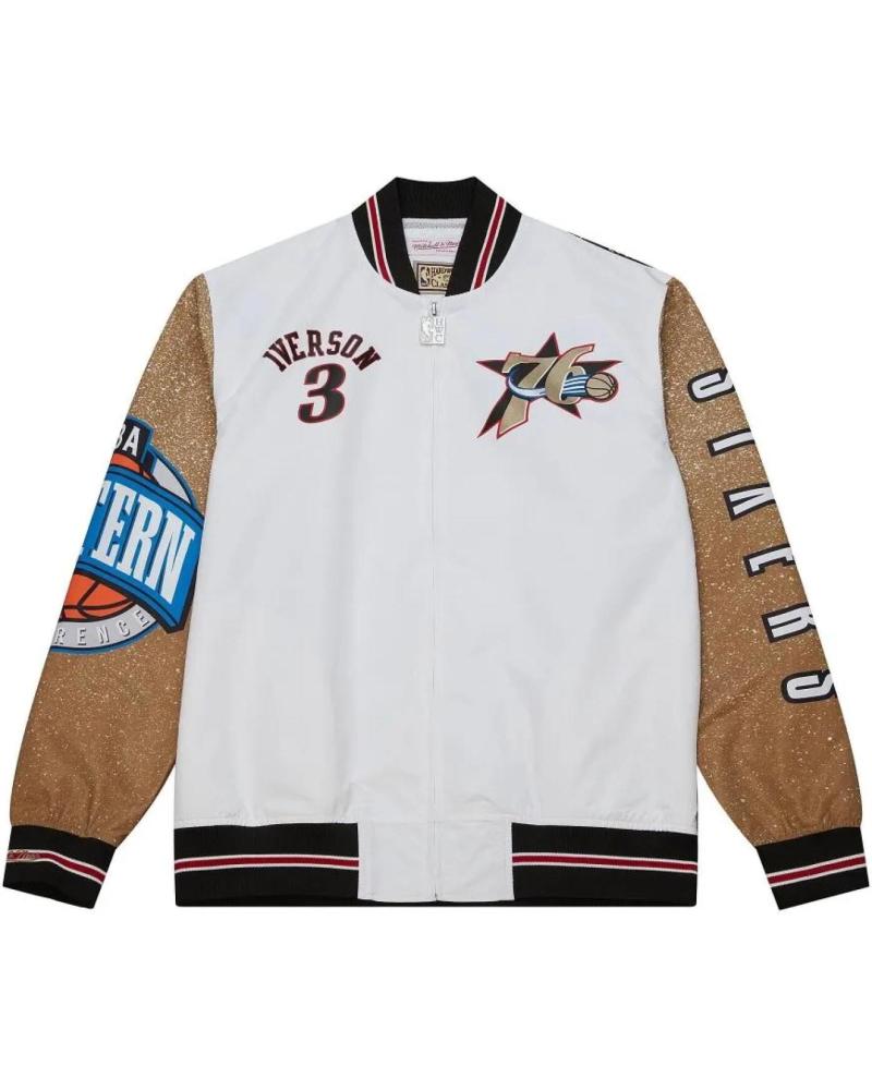 MITCHELL & NESS CHAQUETA NBA PHILADELPHIA 76ERS PLAYER BURST WARM UP 1