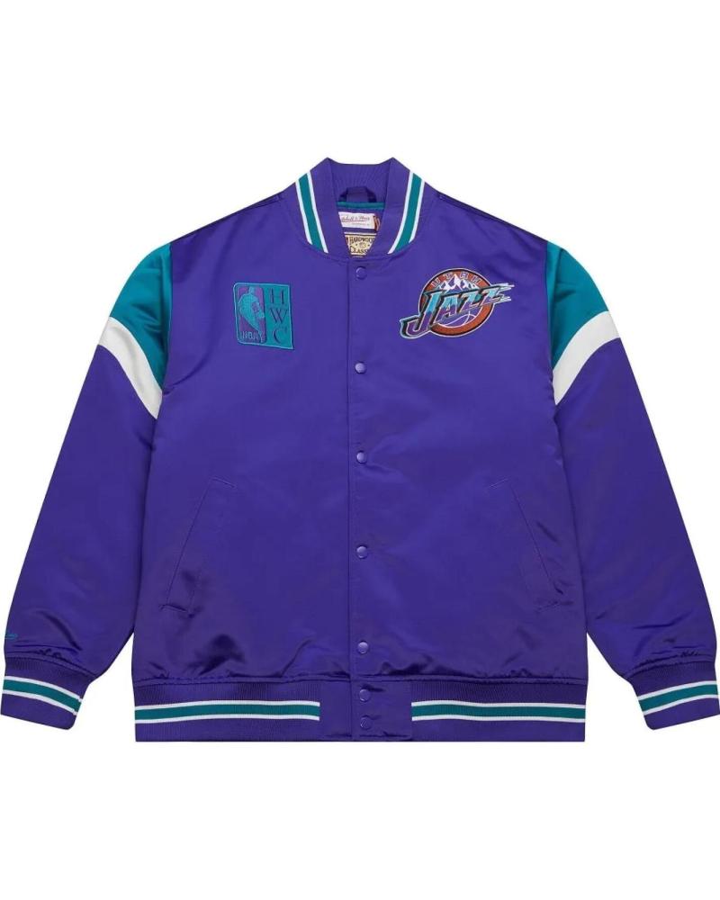 MITCHELL NESS CHAQUETA BALONCESTO UTAH JAZZ NBA HEAVYWEIGHT SATIN JACKET D 1