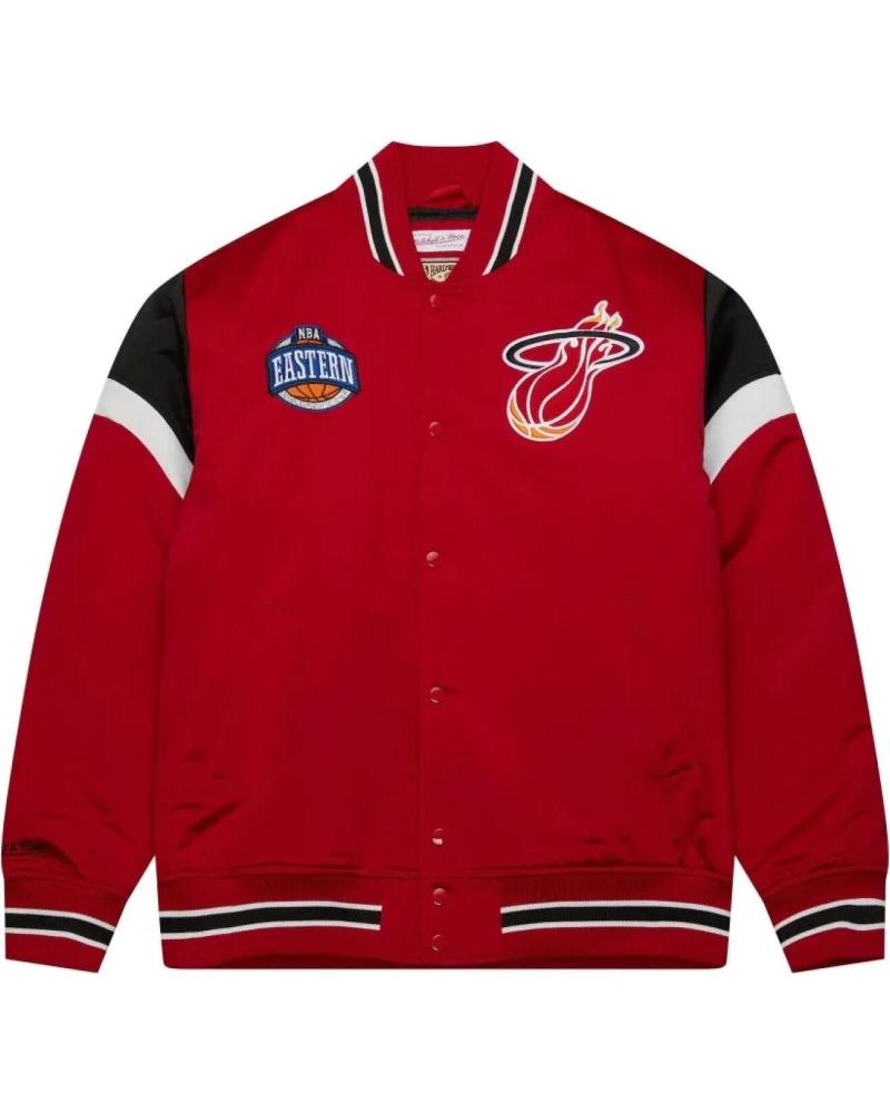 MITCHELL NESS CHAQUETA BALONCESTO MIAMI HEAT NBA HEAVYWEIGHT SATIN JACKET 1