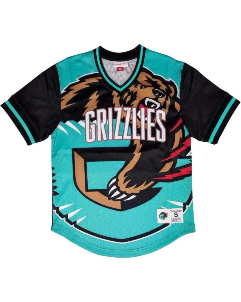 CAMISETA MITCHELL & NESS NBA VANCOUVER GRIZZLIES JUMBOTRON MESH V-NECK 1