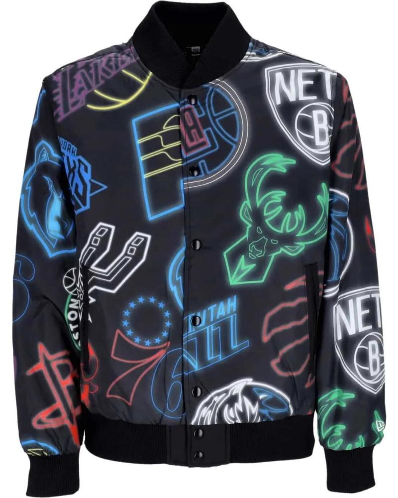 NEW ERA CHAQUETA BOMBER NBA NEON ALL OVER PRINT 1