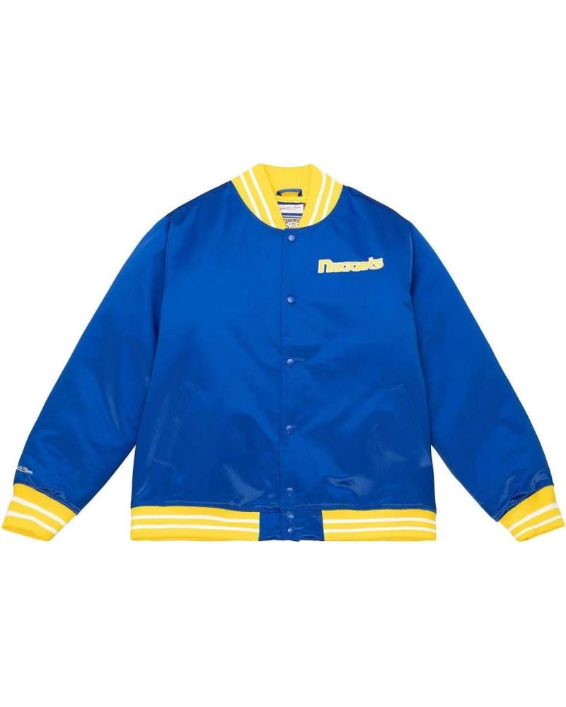 MITCHELL & NESS CHAQUETA DENVER NUGGETS HEAVYWEIGHT SATIN 1