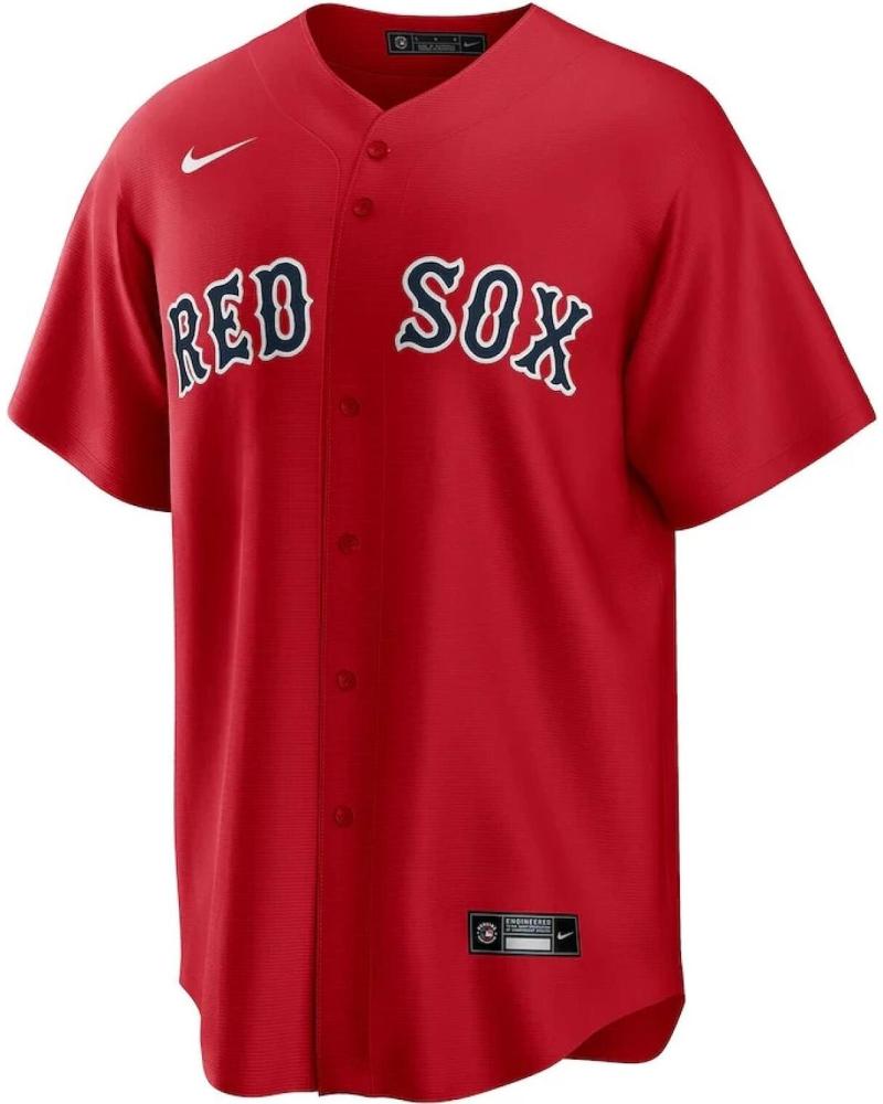 NIKE CAMISETA BÉISBOL BOSTON RED SOX MLB RÉPLICA ROJA 1