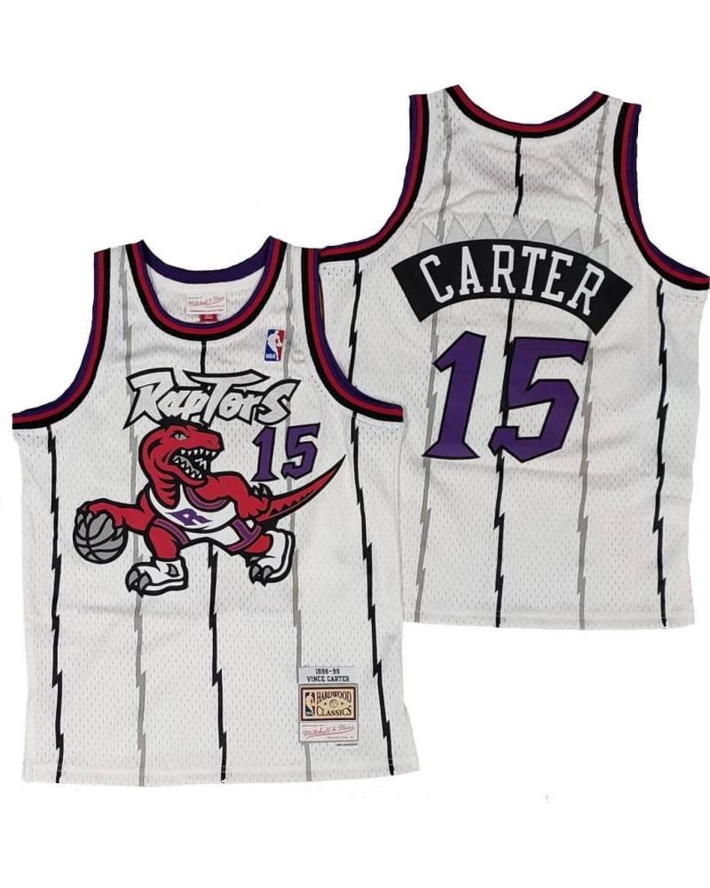 MITCHELL & NESS CAMISETA VINCE CARTER #15 TORONTO RAPTORS SWINGMAN