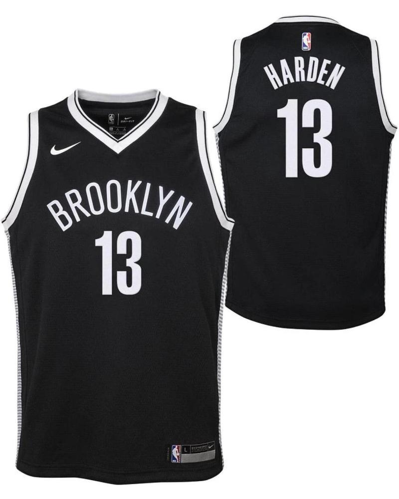 NIKE CAMISETA BALONCESTO JAMES HARDEN BROOKLYN NETS ICON EDITION JUNIOR