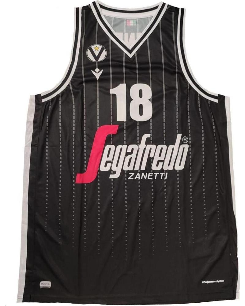 MACRON CAMISETA BALONCESTO MARCO BELINELLI VIRTUS BOLONIA EUROCUP 1