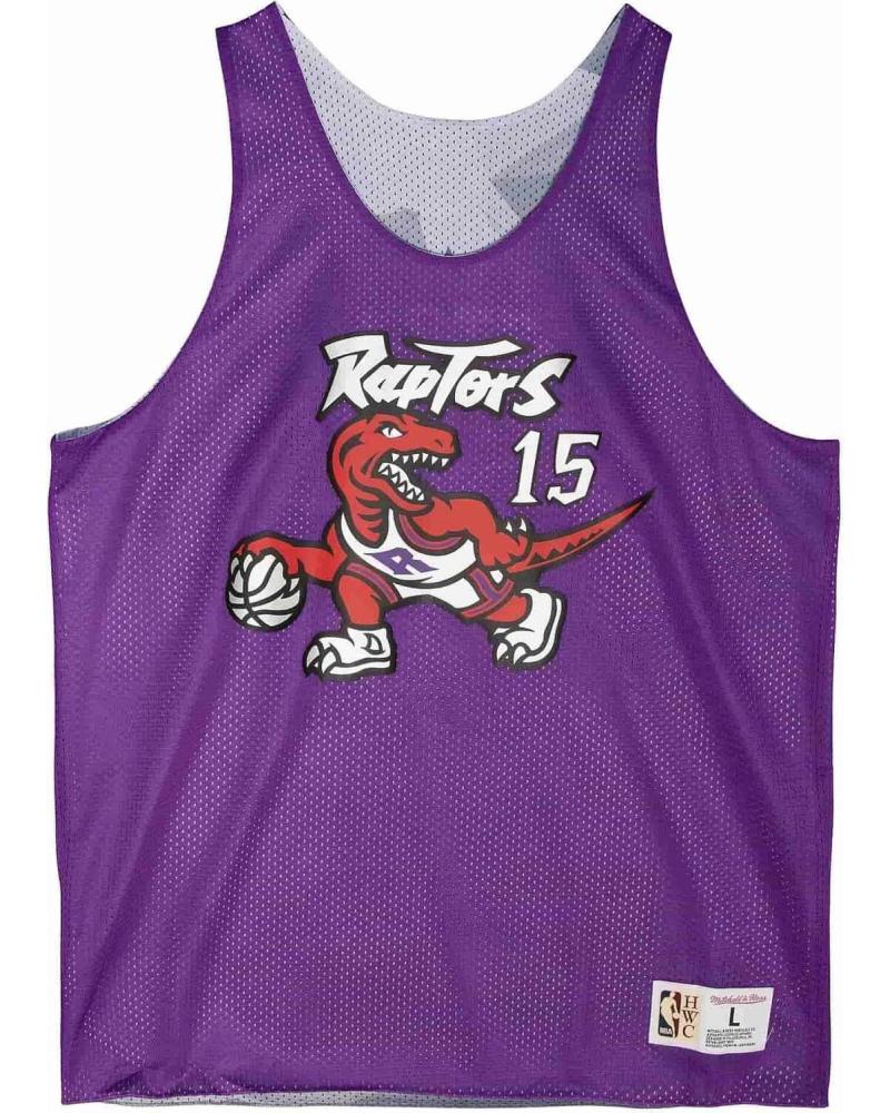 CAMISETA REVERSIBLE MITCHELL & NESS VINCE CARTER TORONTO RAPTORS MESH TANK 1